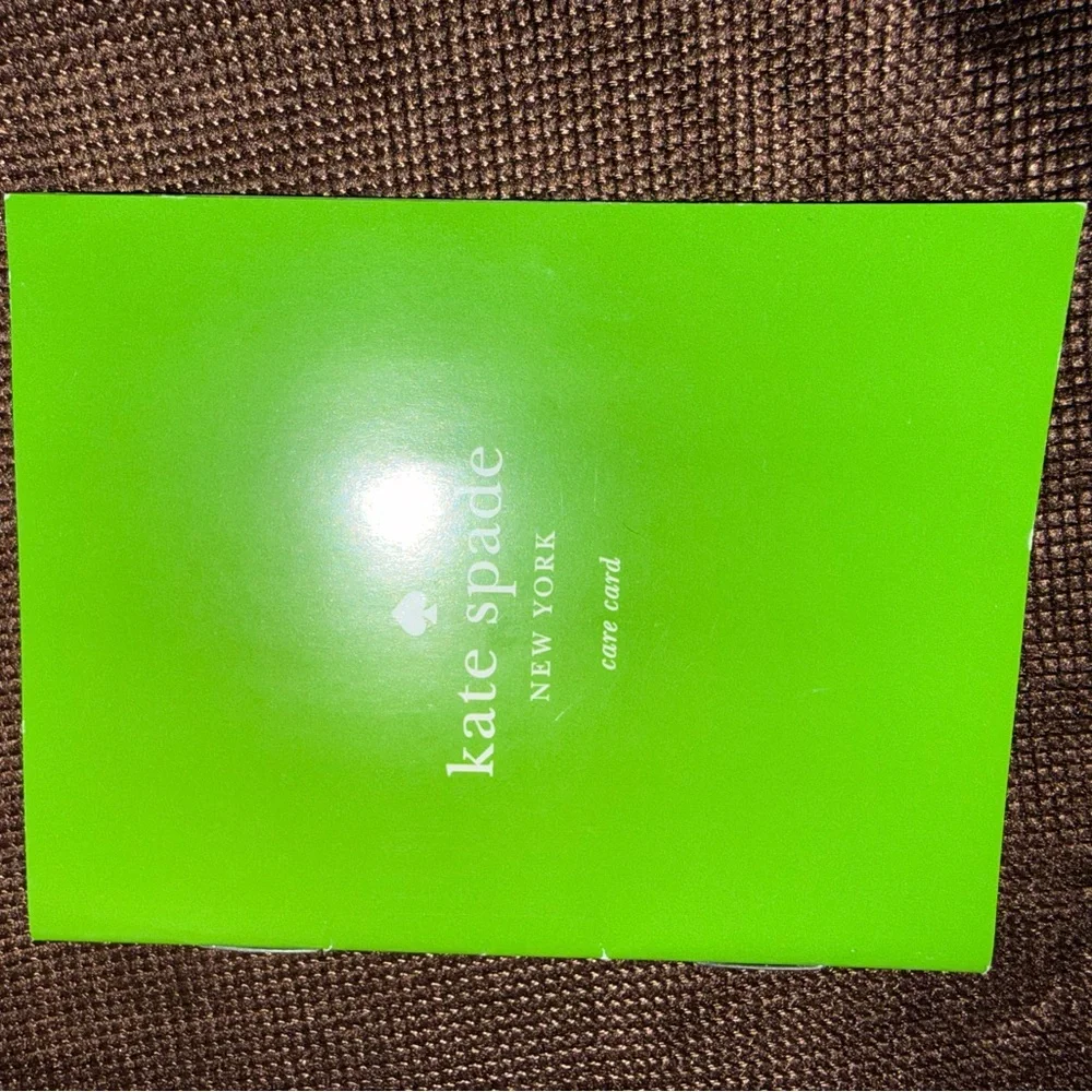 Kate Spade Newbury Lane Cammie crossbody nude purse Saffiano leather dust bag - Picture 9 of 16